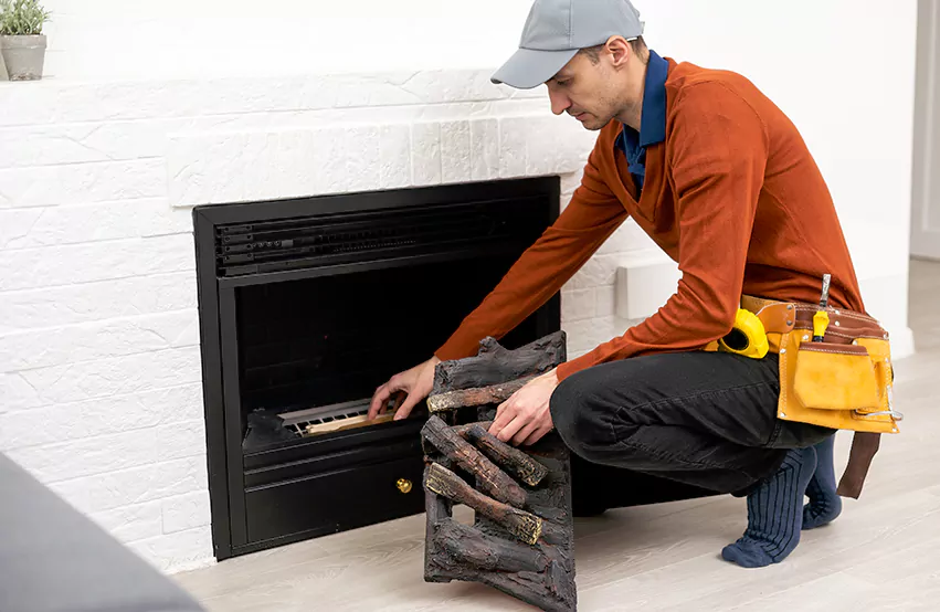 Wood Fireplace Repair in Westbury, NY